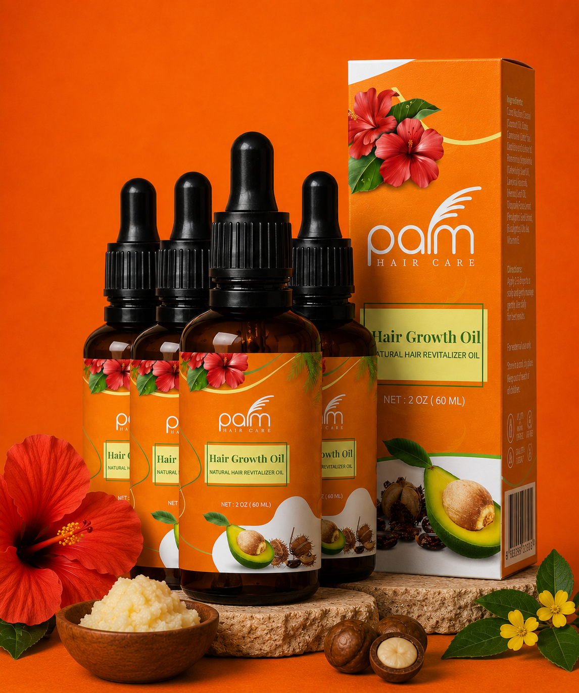 Hair Growth Oil (Haitian Black Castor Oil Blend)